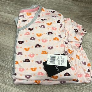 Cuddl duds 2 piece pajama set (medium).